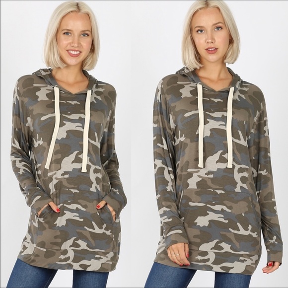 Dark Camo Hoodie - Picture 3 of 6